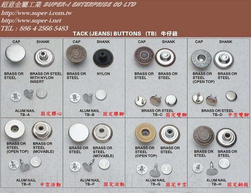 jeans button