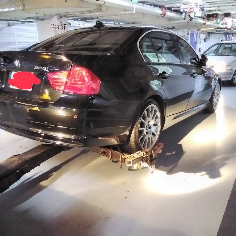 地下室限高拖車