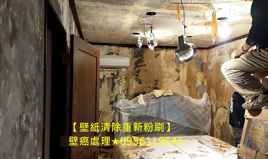 壁癌處理,壁紙清除重新粉刷,壁癌處理公司,清除壁紙重新油漆,壁紙清除油漆重刷
